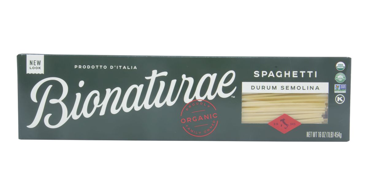 Bionaturae Spaghetti Durum Semolina Pasta Organic Azure Standard