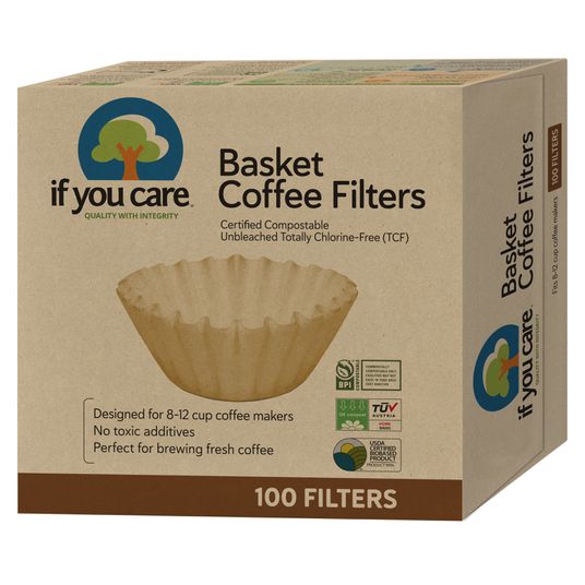 If You Care Coffee Filters 8 Inch Basket Unbleached Azure Standard