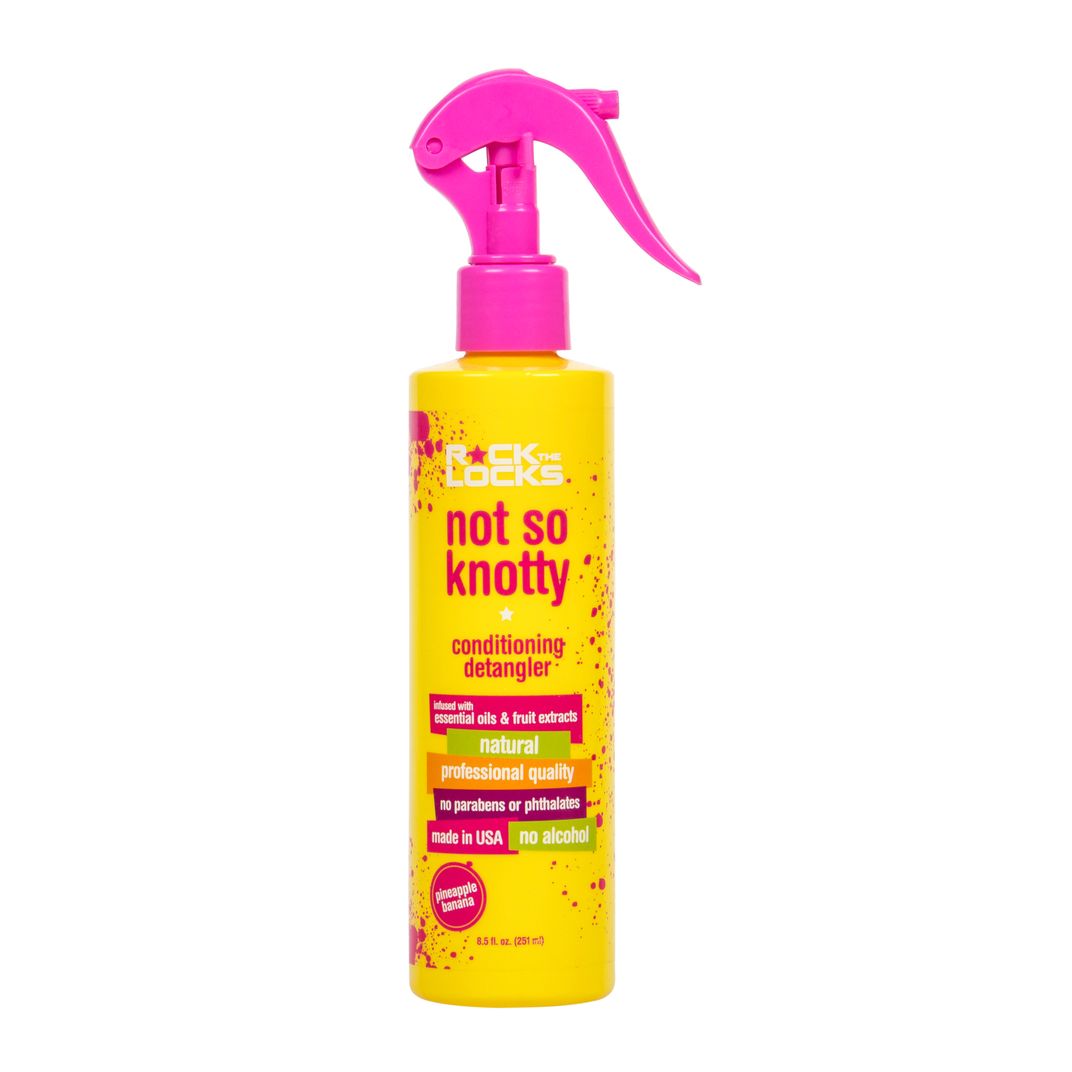 Rock The Locks Kids Not So Knotty Conditioning Detangler Azure