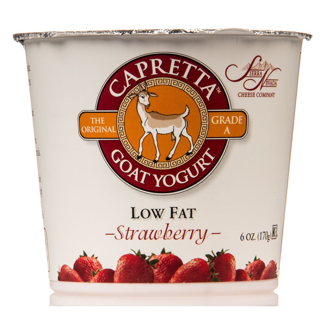 Sierra Nevada Cheese Company Capretta, Goat Yogurt, Low Fat