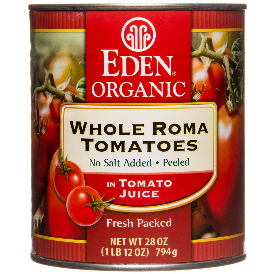 Eden Foods - @@Whole Roma Tomatoes, Organic - Azure Standard