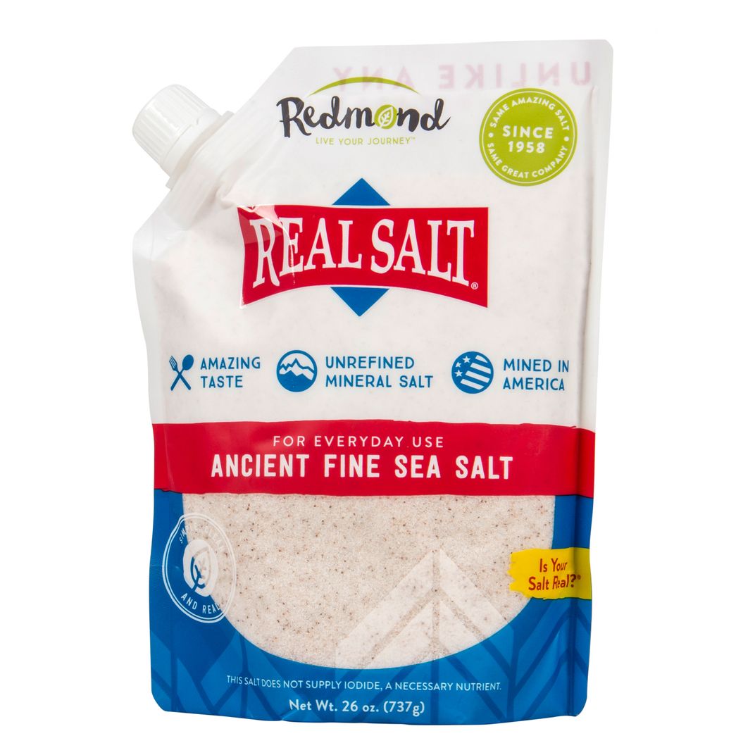 Redmond Real Salt, Fine, Granular Azure Standard