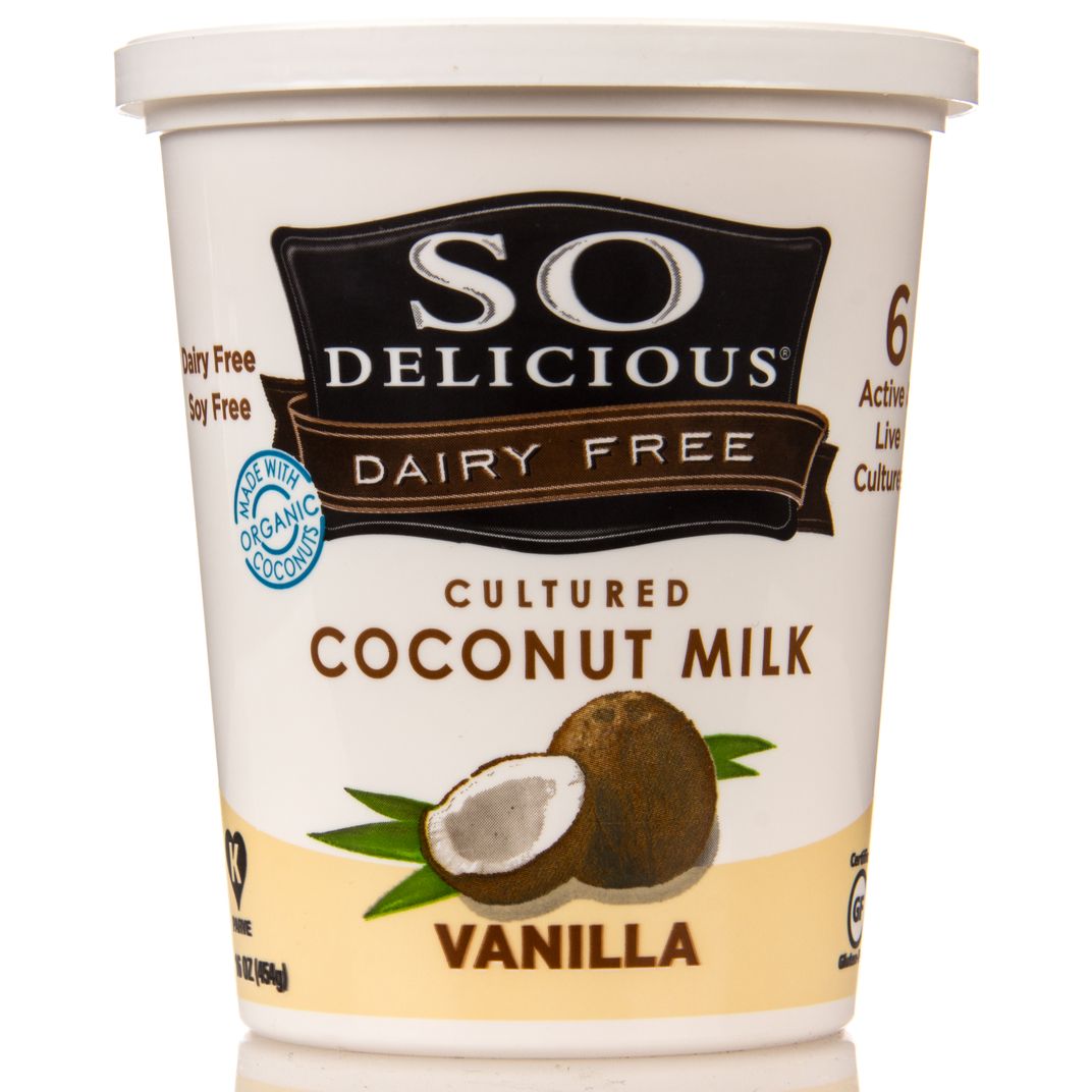 So Delicious Creamy Vanilla Coconut Milk Yogurt, Cultured Azure