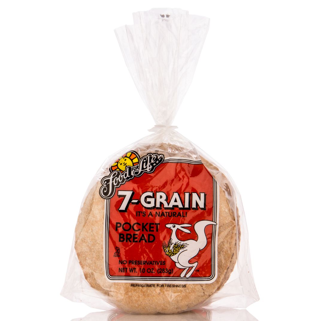 Food For Life 7 Whole Grain Pocket Bread, Frozen Azure Standard