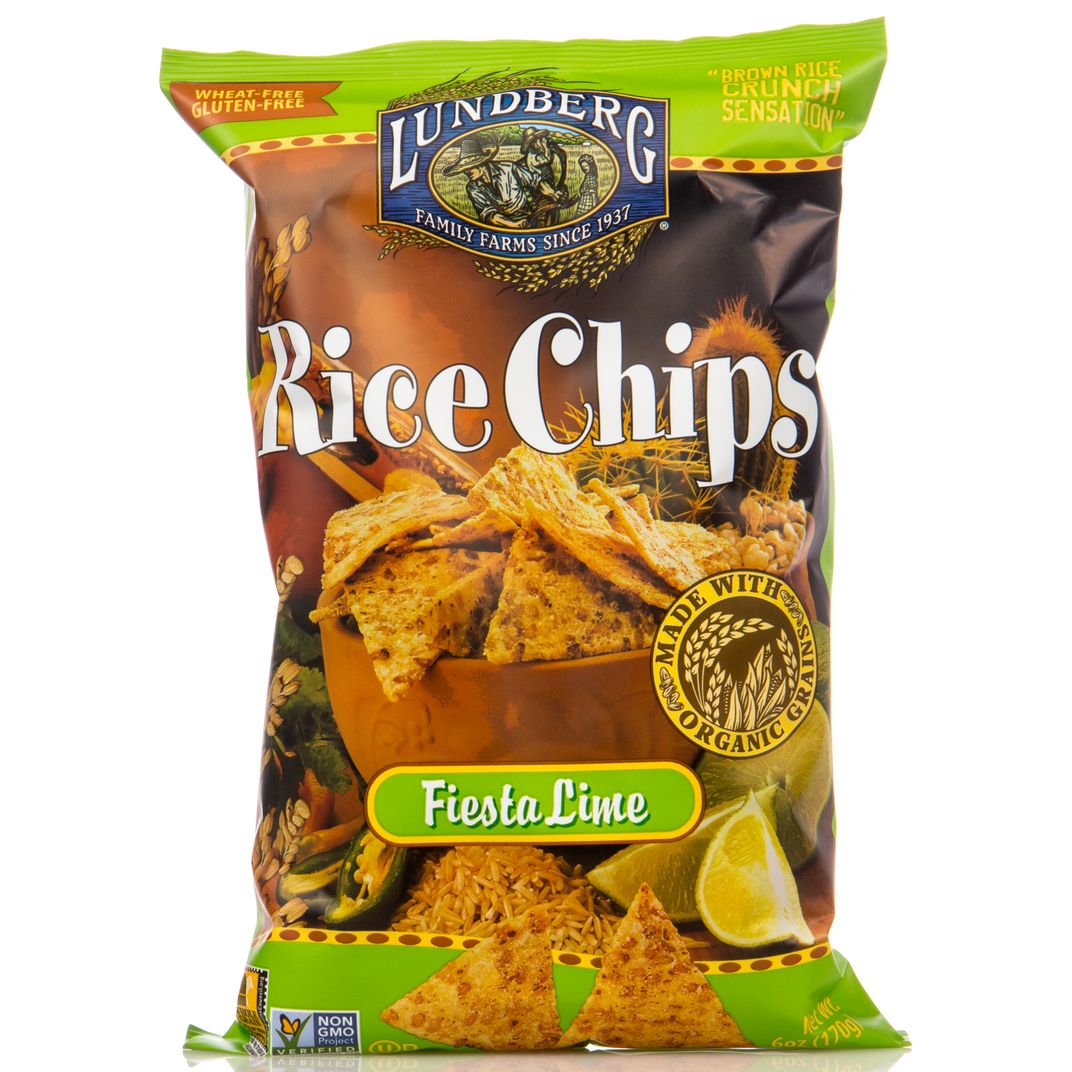 Lundberg Rice Chips, Fiesta Lime, Gluten Free Azure Standard