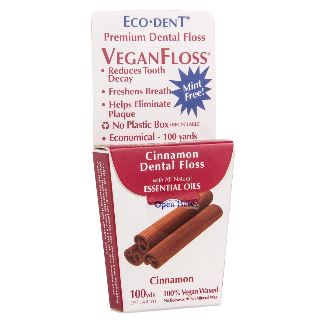 EcoDent Dental Floss, VeganFloss, Cinnamon Azure Standard