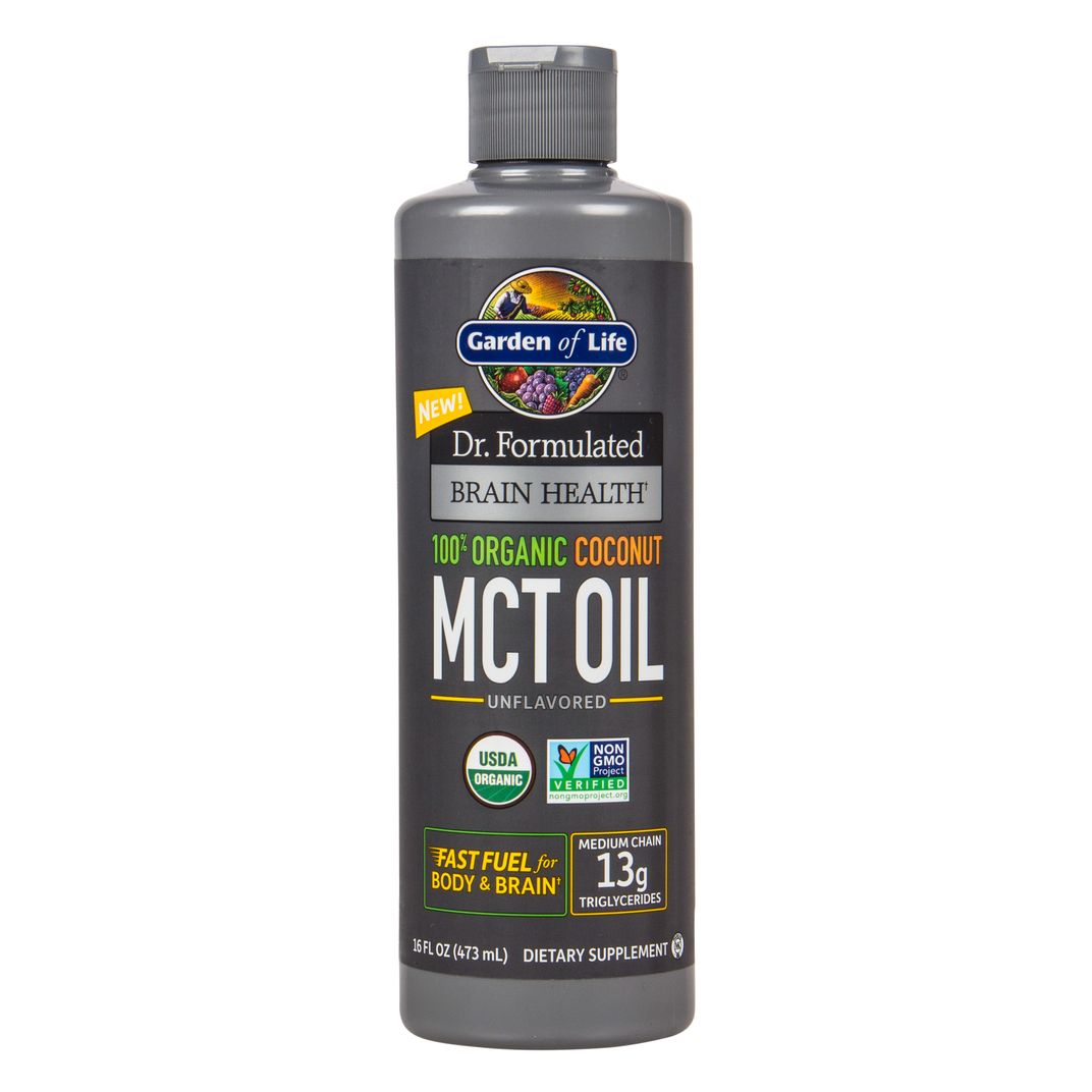Garden of Life Dr. Formulated Coconut MCT Oil, Organic Azure Standard