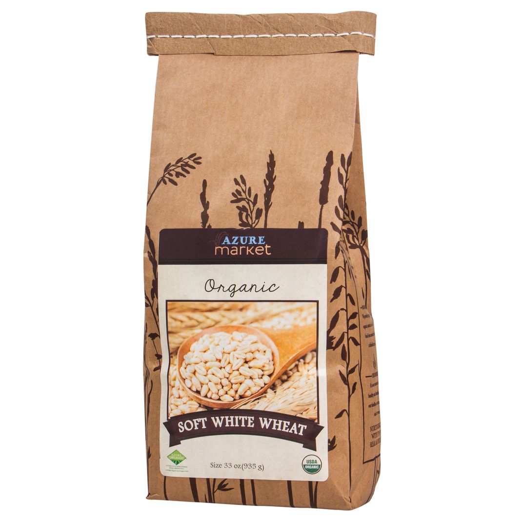 Azure Market Organics Soft White Wheat, Organic Azure Standard