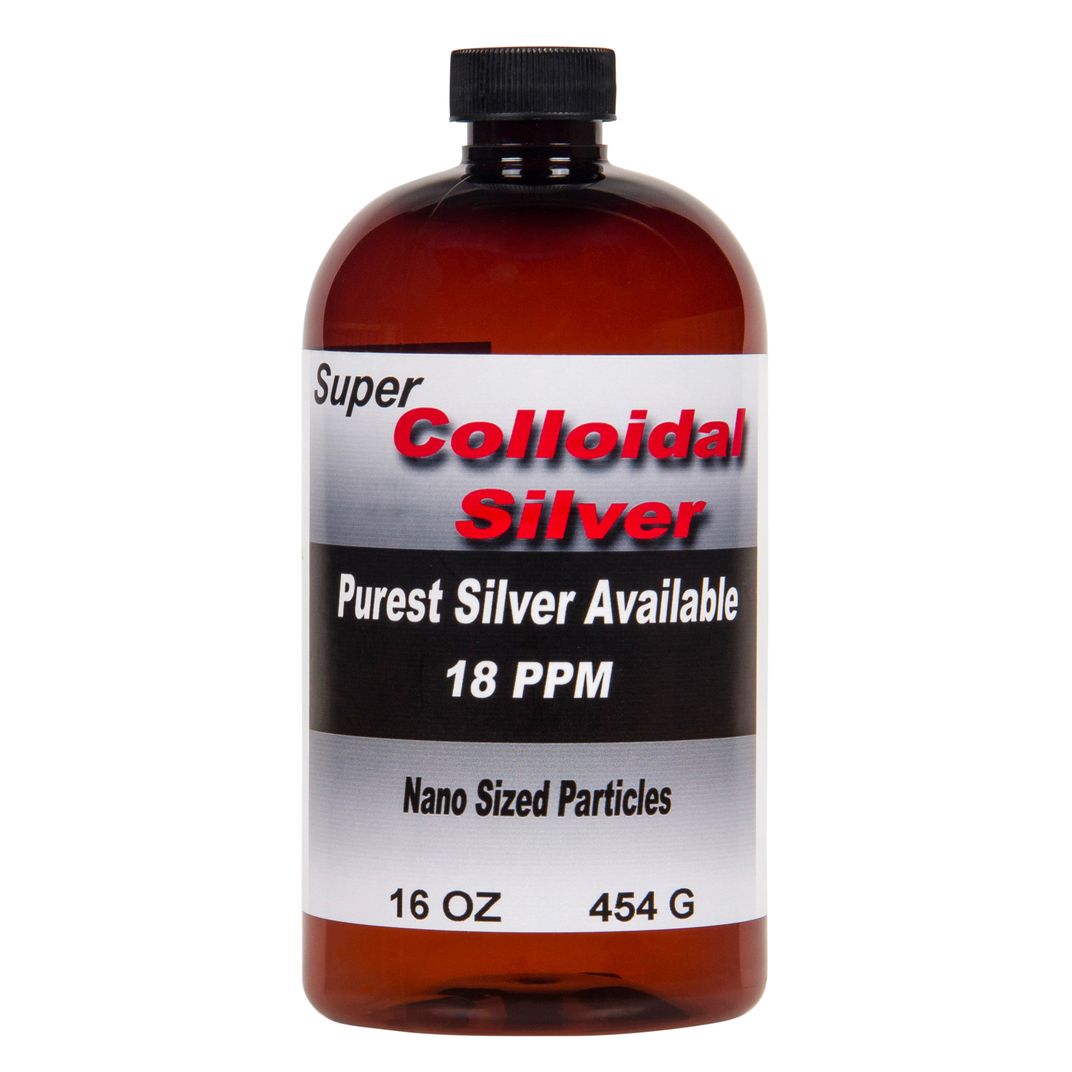 Health Line Super Colloidal Silver, 18 ppm, Nano Azure Standard