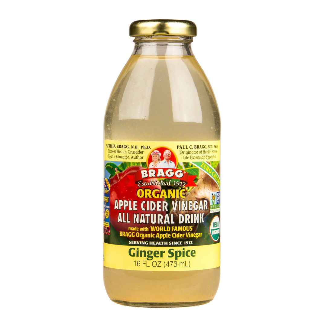 Bragg's Apple Cider Vinegar & Ginger Spice, Organic Azure Standard