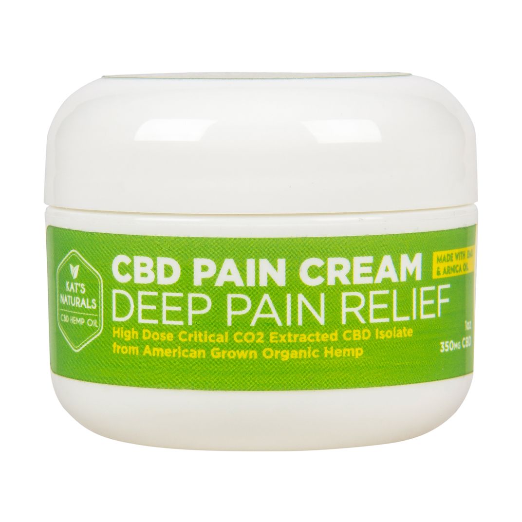 Kat's Naturals - Deep Pain Relief Cream, CBD Oil - Azure Standard