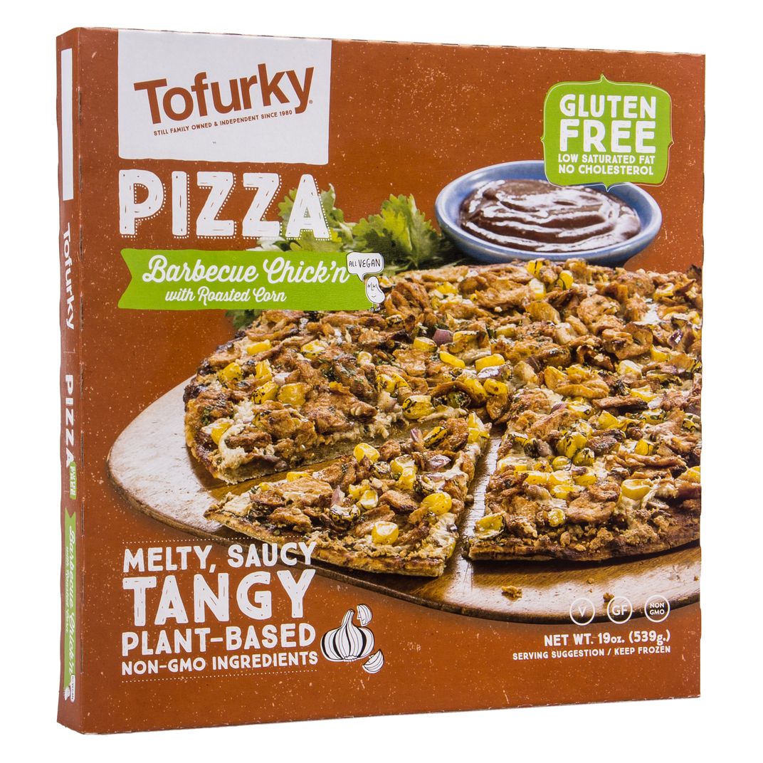 Tofurky Pizza, BBQ Chick'n with Roasted Corn, Vegan, GF, Frozen