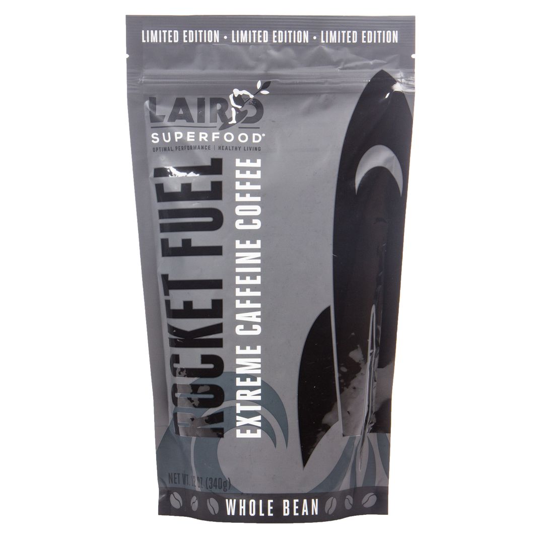 Laird Superfood Coffee, Rocket Fuel, Extreme Caffeine, Whole Bean