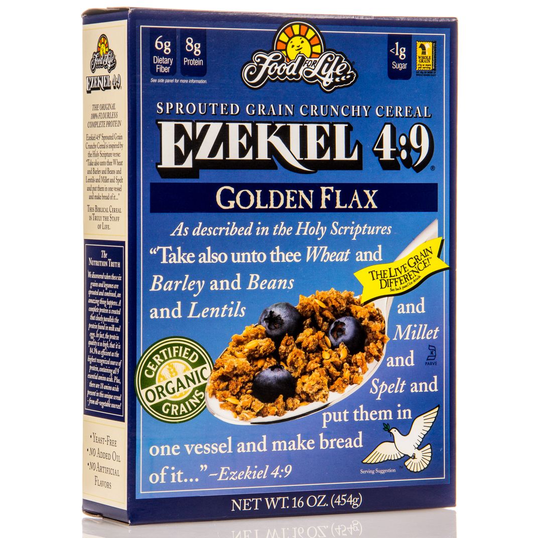 Food For Life Ezekiel Cereal, Golden Flax, Organic Azure Standard