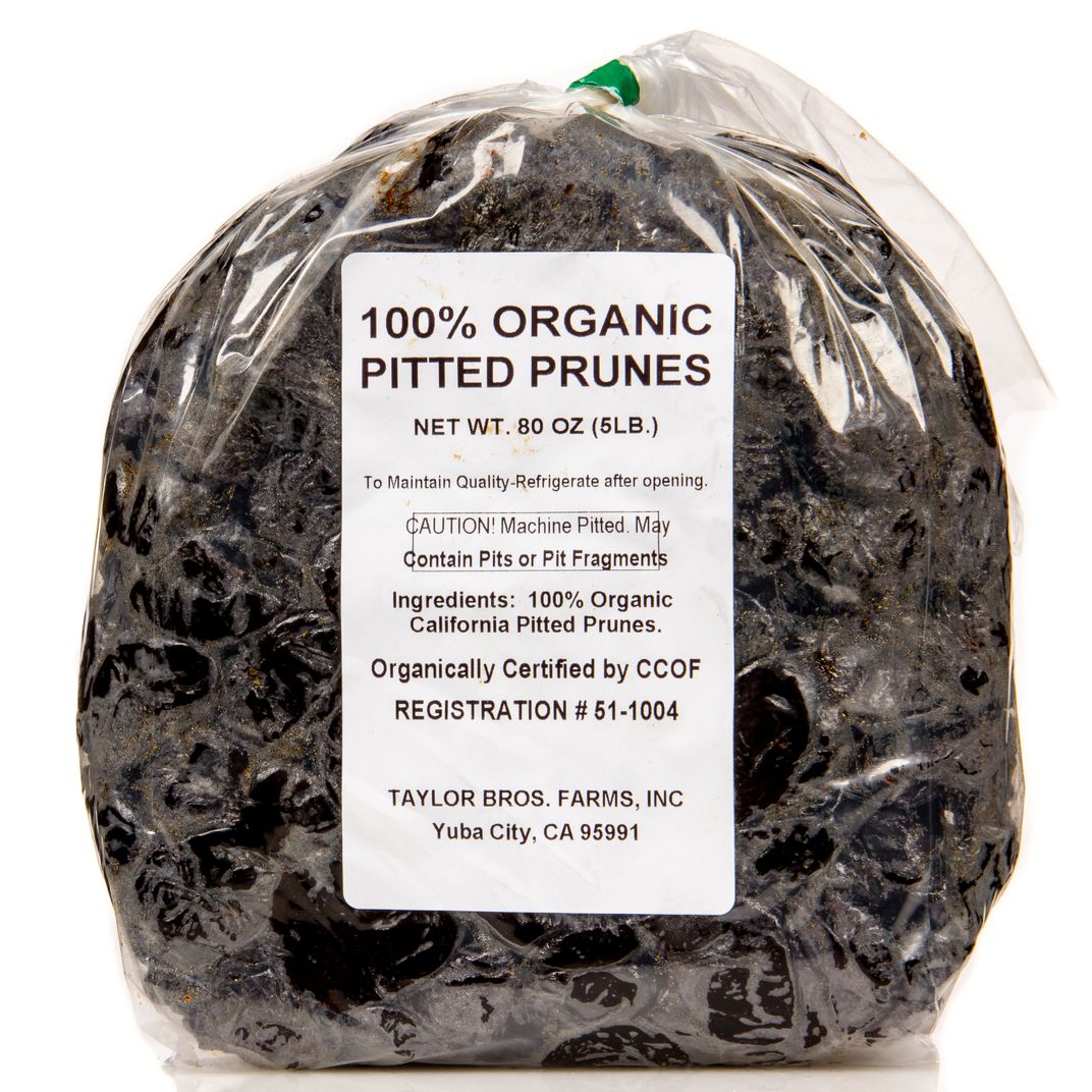 Taylor Brothers Prunes, Pitted, Organic Azure Standard