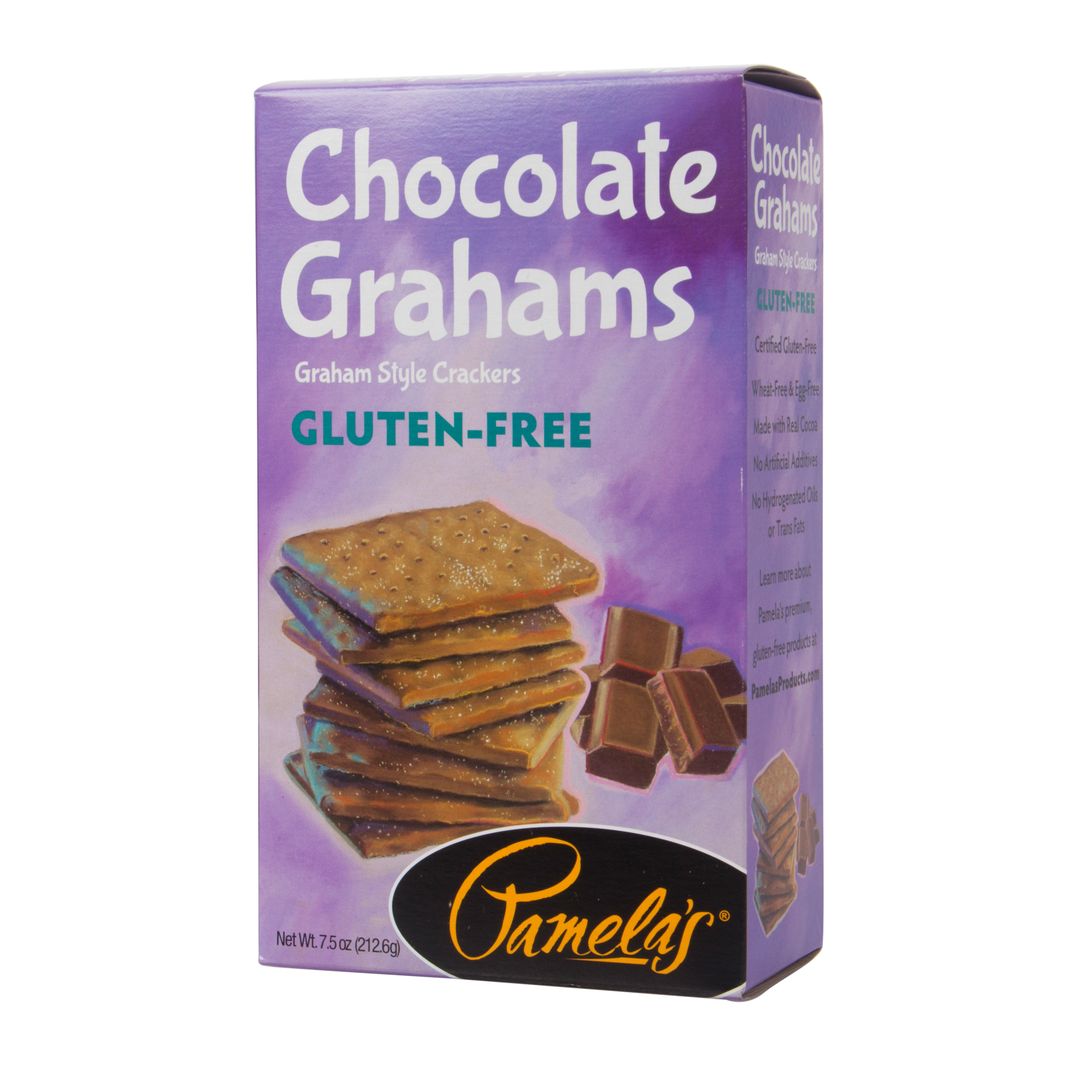 Pamela's Crackers, Chocolate Grahams, Traditional Azure Standard