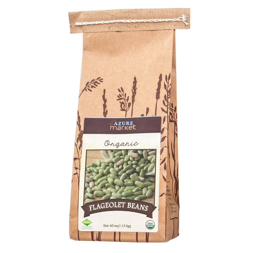 Azure Market Organics Flageolet Beans, Organic Azure Standard