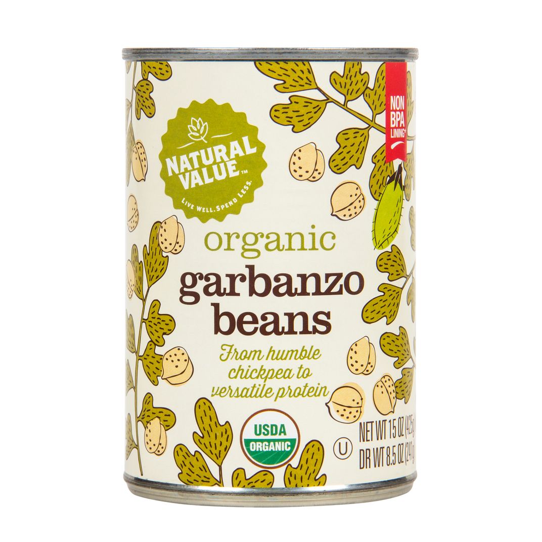 Natural Value Garbanzo Beans, Organic Azure Standard