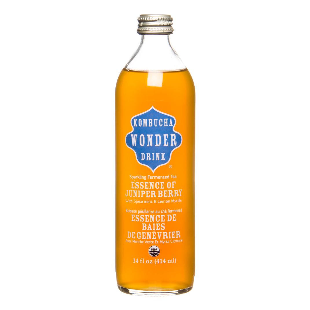 Kombucha Wonder Drink Kombucha, Essence of Juniper Berry, Spearmint