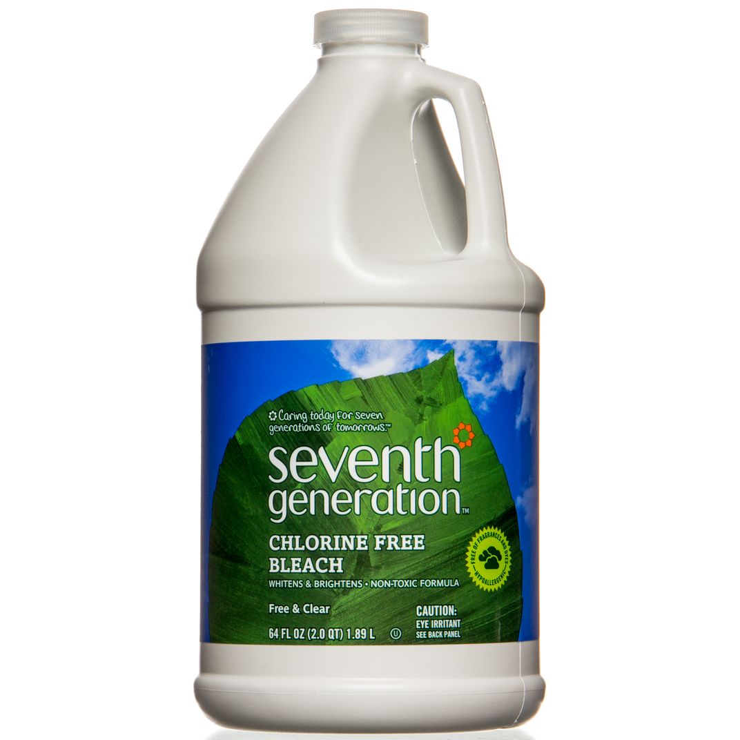 Seventh Generation Chlorine Free Bleach, Free & Clear, 21 loads