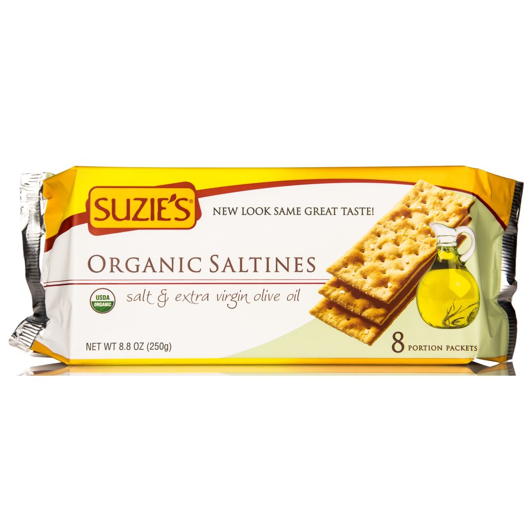 Suzie's Crackers, Salted, Organic Azure Standard
