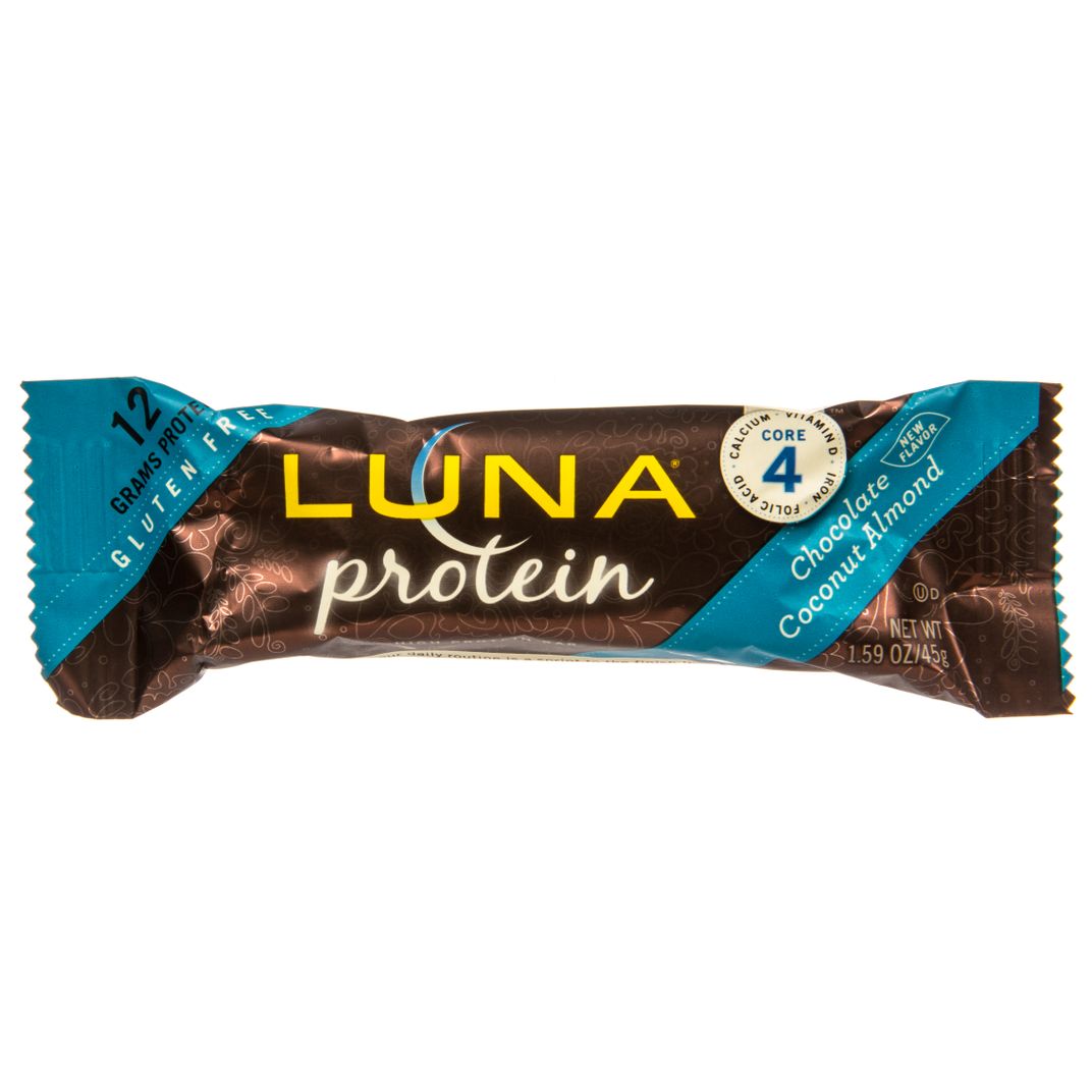 Clif Bar Luna Protein Bar, Chocolate Coconut Almond GF Azure Standard