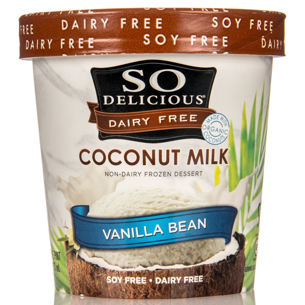 So Delicious Coconut Milk Frozen Dessert, Vanilla Bean Azure