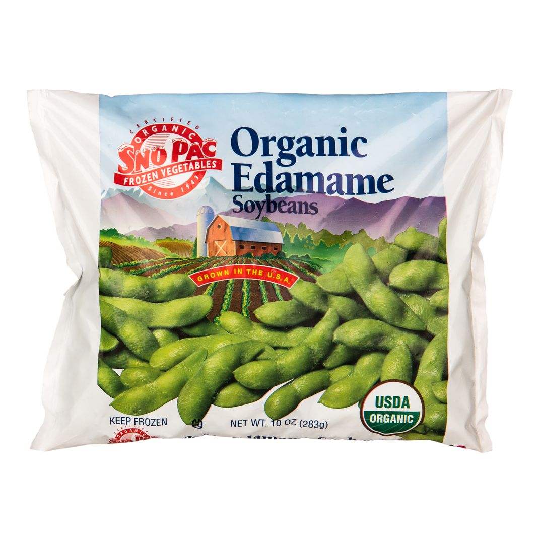 SnoPac Edamame (with pod), Frozen, Organic Azure Standard