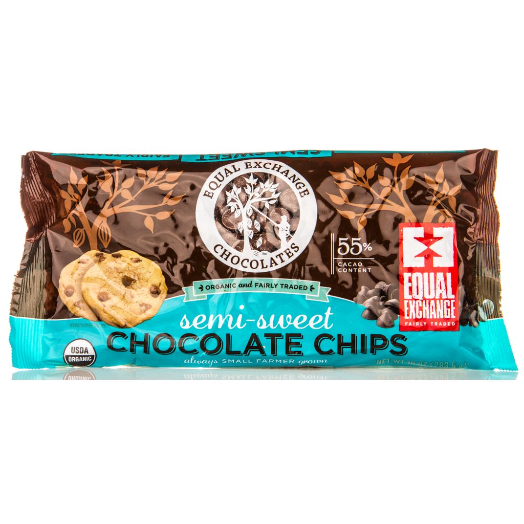 Equal Exchange Chocolate Chips, Semisweet, Organic Azure Standard