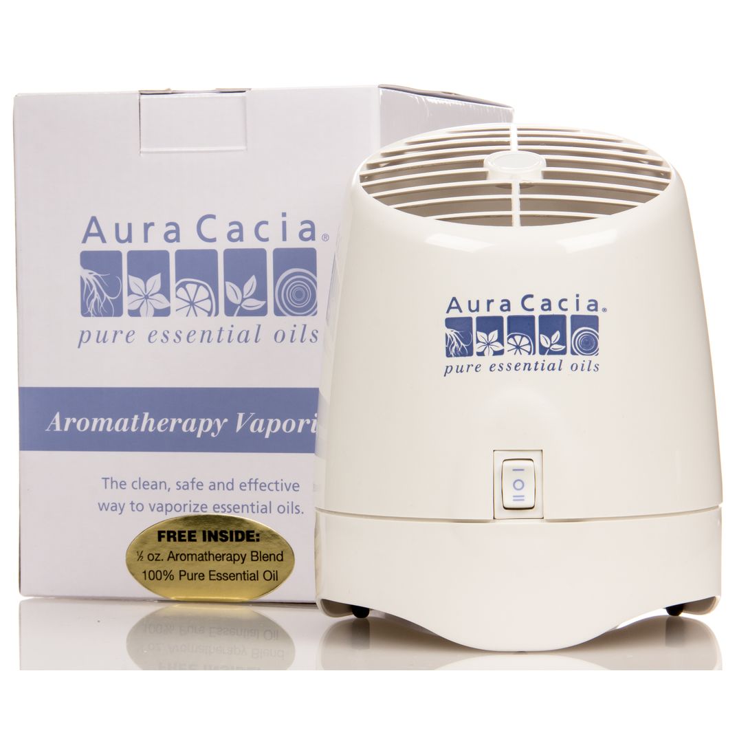 Aura Cacia Aromatherapy Vaporizer with Oil Azure Standard