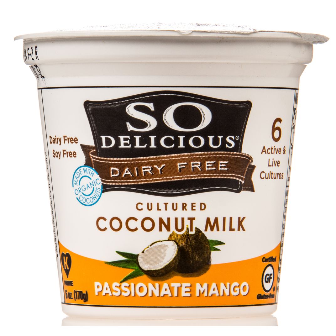 So Delicious - @@Passionate Mango Coconut Milk Yogurt, Cultured - Azure ...