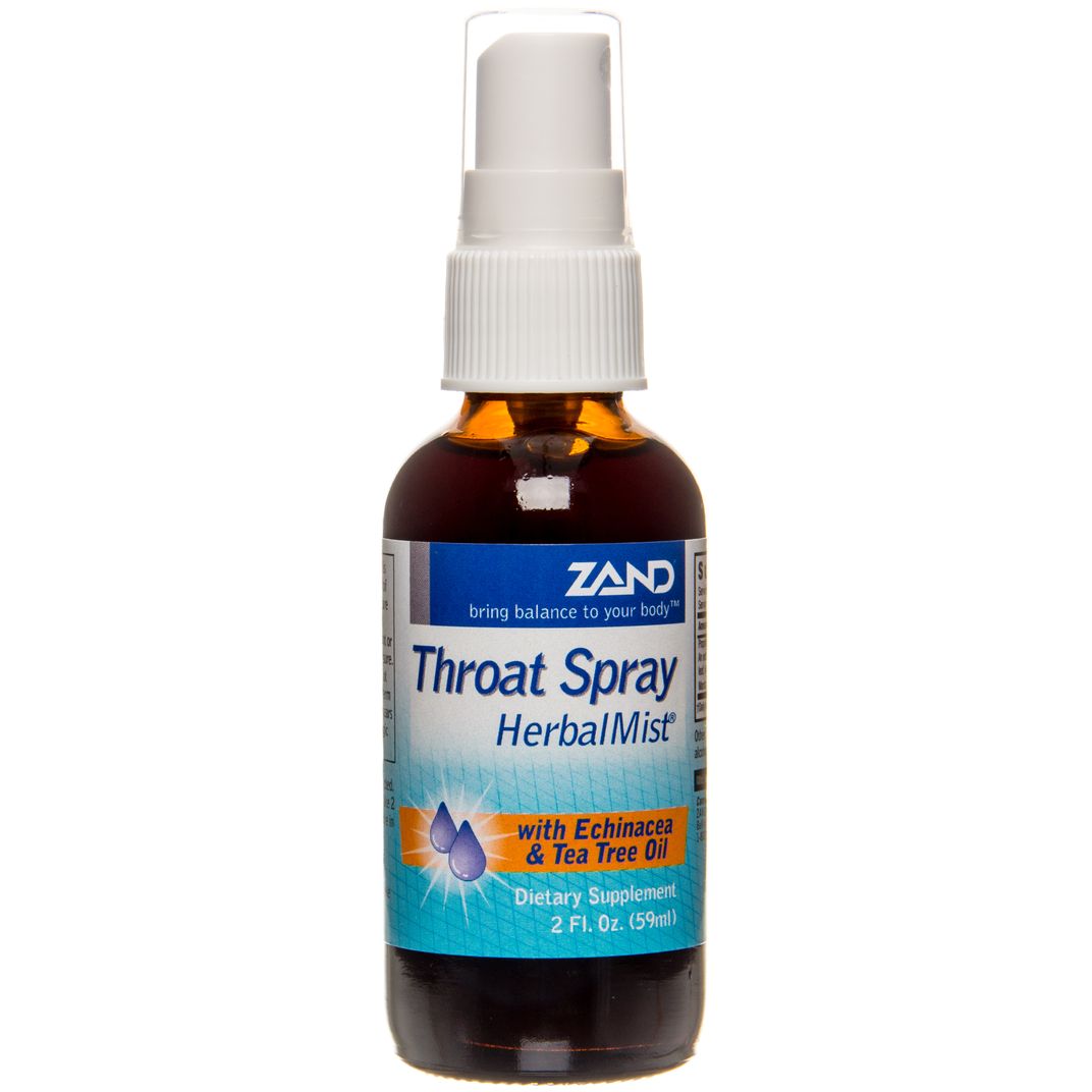 Zand Herbal Mist Sore Throat Spray Azure Standard