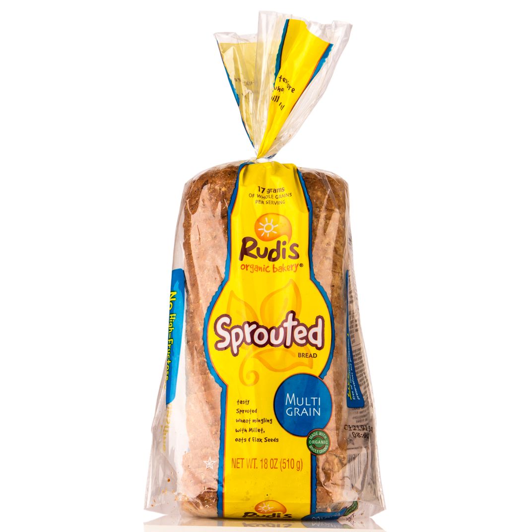 Rudi's Bakery Sprouted Multigrain Bread, Frozen, Organic Azure