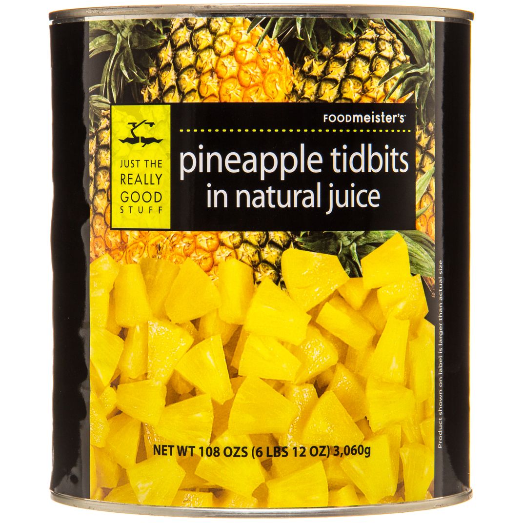 Foodmeisters Pineapple Tidbits in Natural Juice Azure Standard