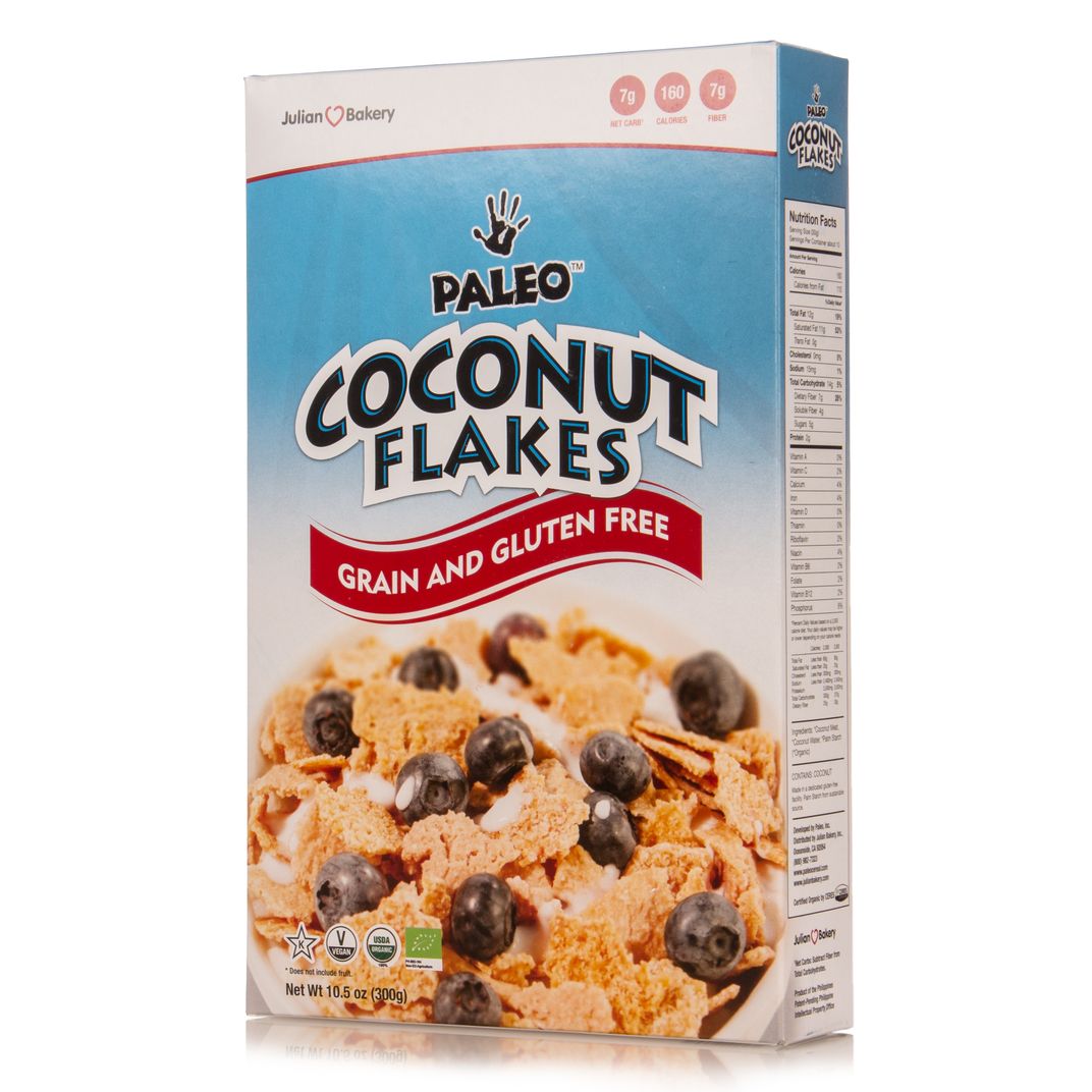 Julian Bakery Paleo, Cereal, Coconut Flakes Azure Standard