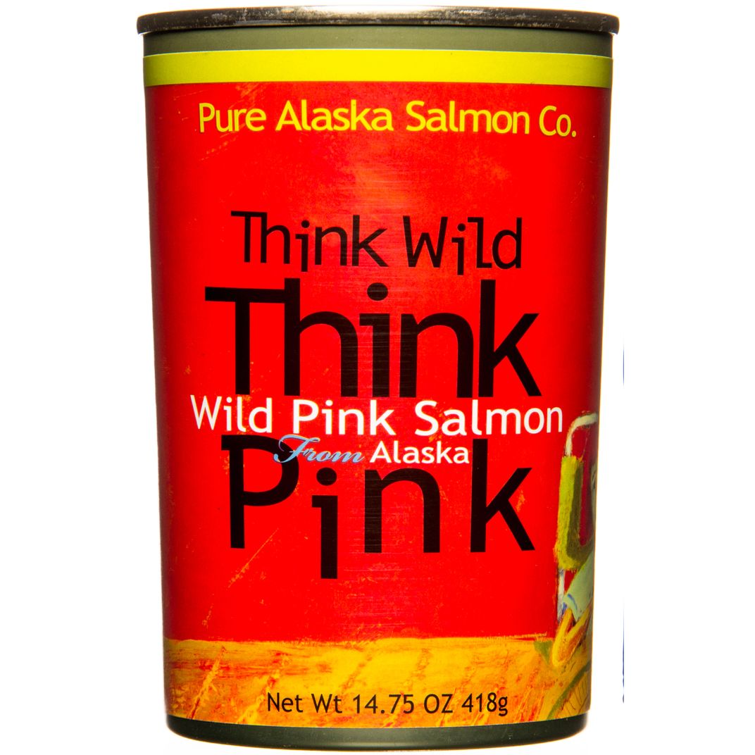 Pure Alaska Think Pink, Wild Pink Salmon, Big Can Azure Standard