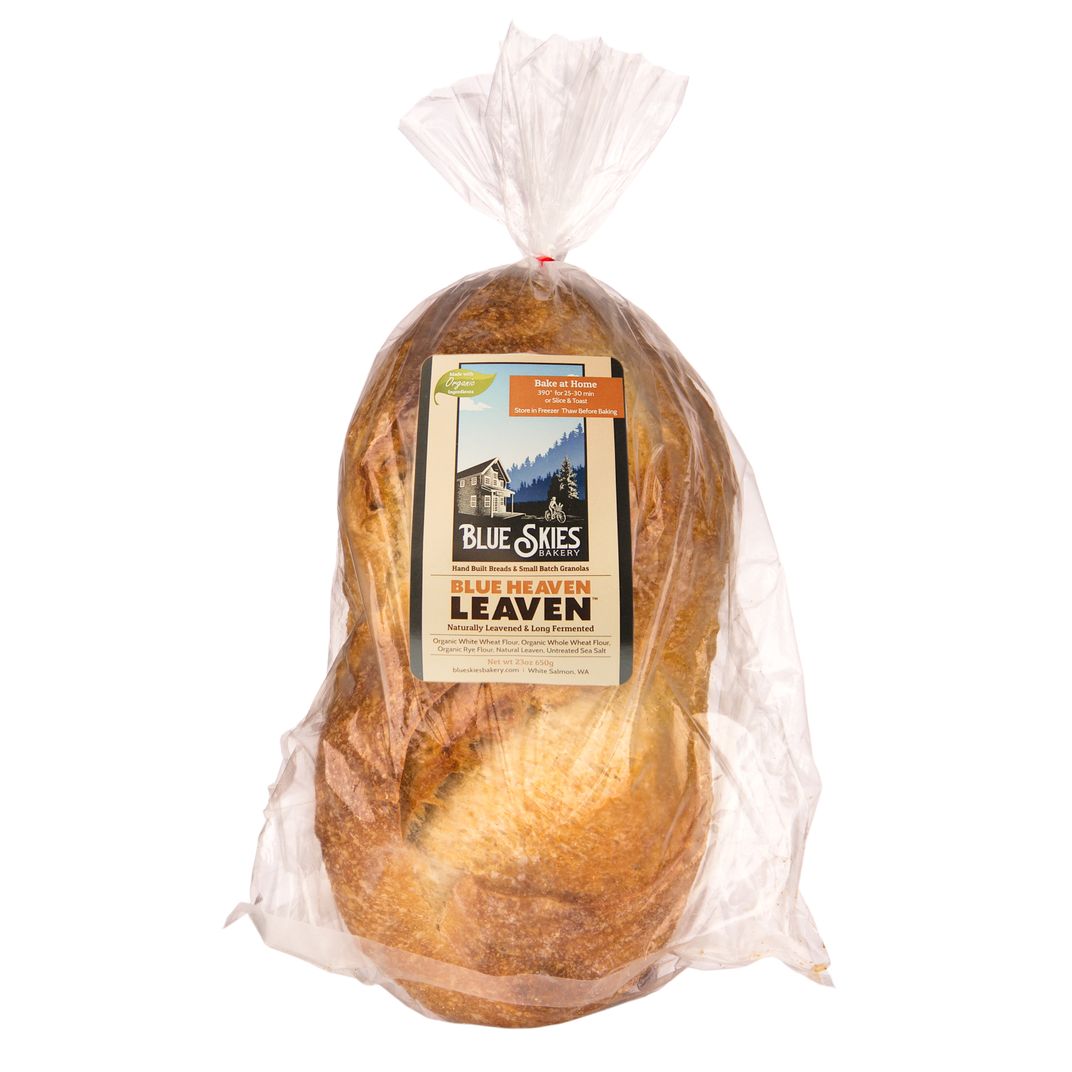 Blue Skies Bakery Blue Heaven Leaven (naturally leavened, long