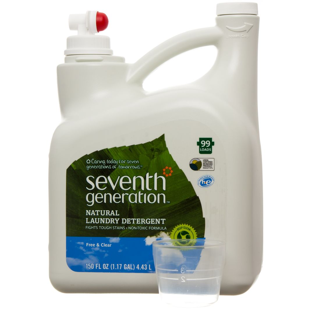 Seventh Generation Laundry Detergent, 2X Ultra Concentrated, Free
