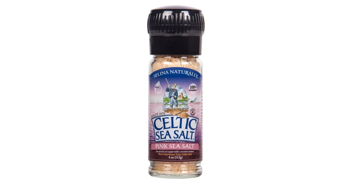 Celtic Sea Salt Pink Sea Salt Grinder - Azure Standard