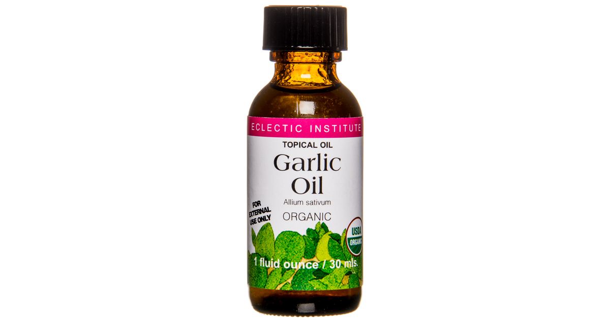 Eclectic Herb Garlic Oil (Topical), Organic Azure Standard