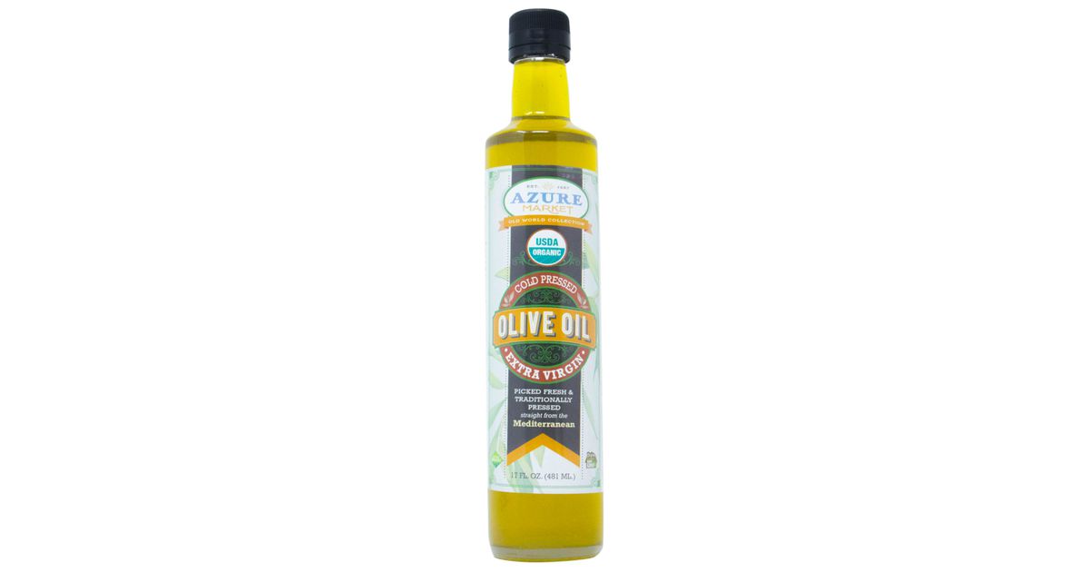 Azure Market Organics Olive Oil, Extra Virgin, Cold Pressed, Organic -  Azure Standard