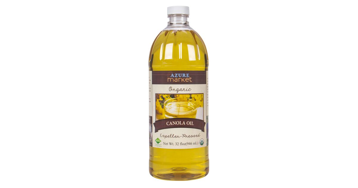 Azure Market Organics Canola Oil, Expeller Pressed, Organic Azure