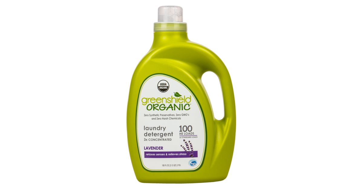 GreenShield Organic Laundry Detergent HE, Lavender, Organic