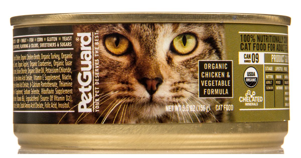 Petguard canned cat food deals