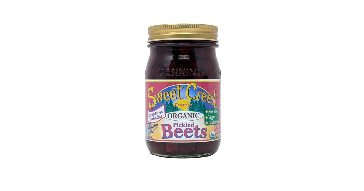 Sweet Creek Foods Pickled Beets, Organic - Azure Standard
