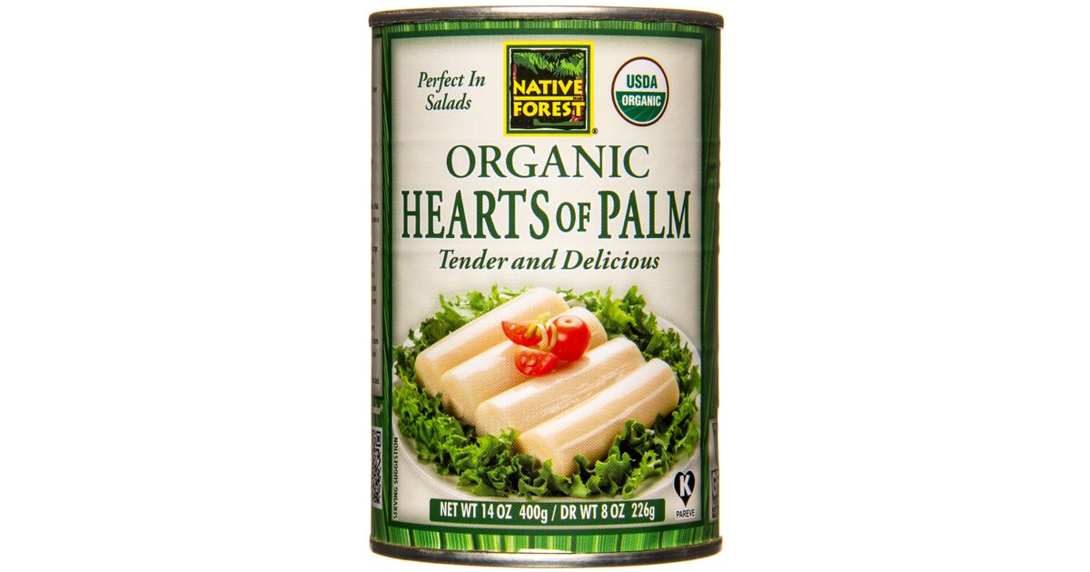 Native Forest Hearts of Palm, Organic - Azure Standard