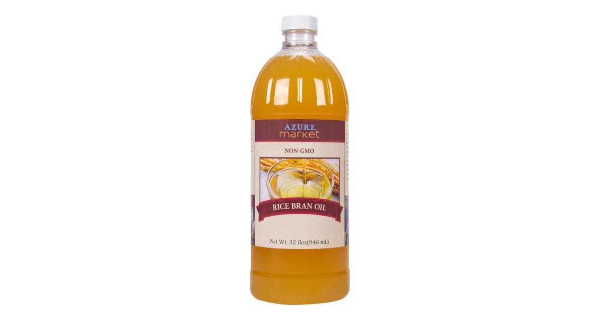 Azure Market Rice Bran Oil, Non GMO - Azure Standard