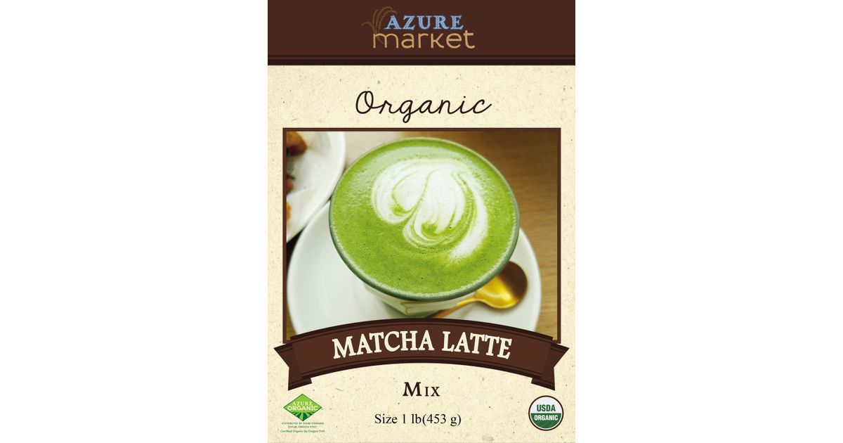 Azure Market Organics Matcha Latte Mix, Organic - Azure Standard