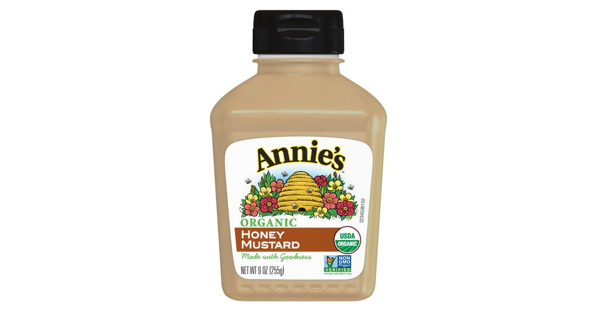 Annie's Honey Mustard, Organic Azure Standard