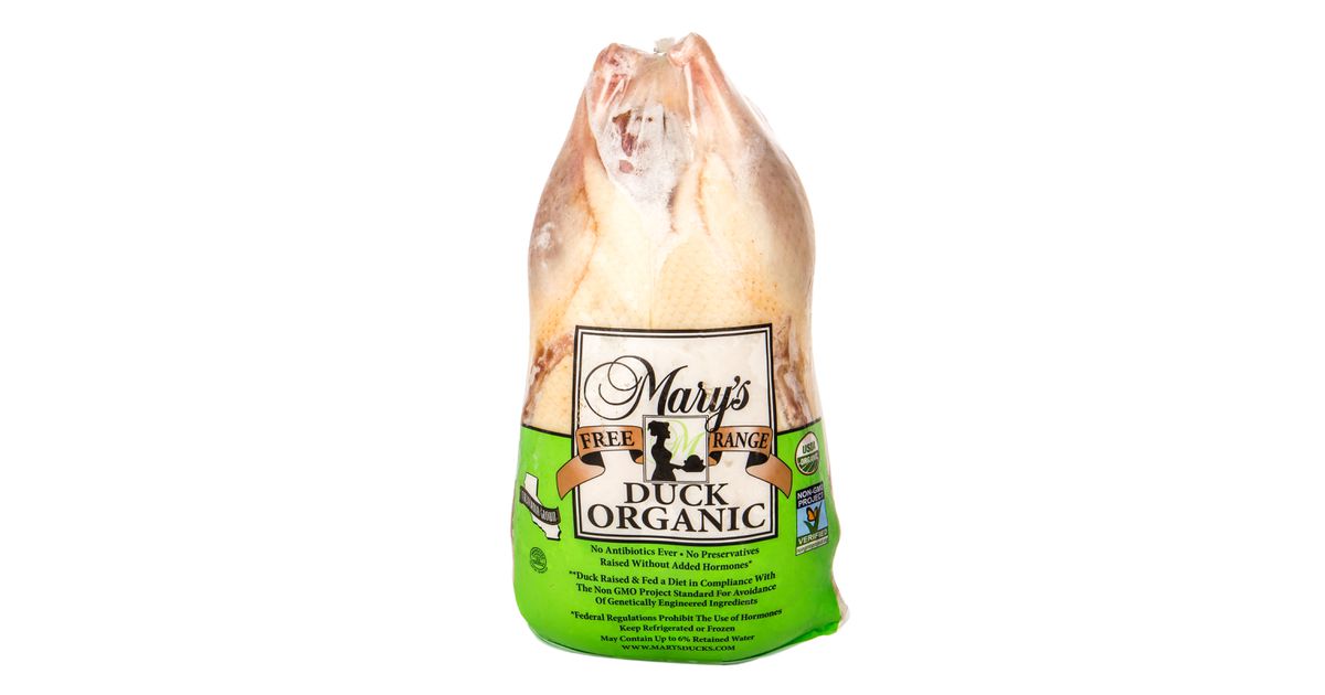 Marys Duck Whole Organic Frozen Random Weight Azure Standard 